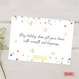 Family Christmas Card - Personalized Family Greeting Card