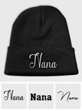 Custom Name - Personalized Grandma Embroidered Beanie