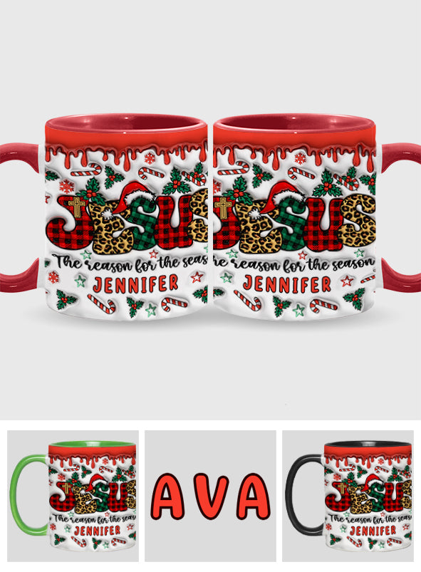 La raison de cette fête - Mug chrétien personnalisé