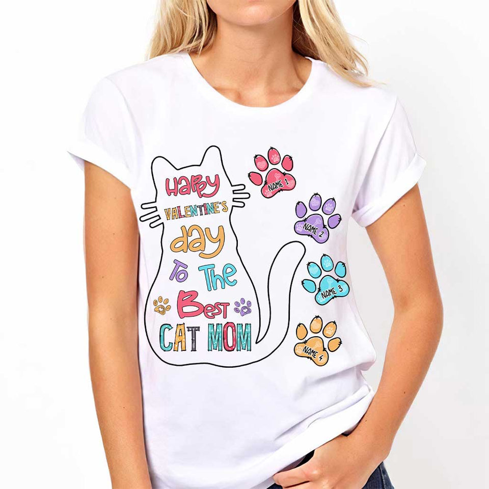 Cat Mom Life Is Better With Cats - Personalized Cat T-shirt and Hoodie