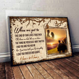 Forever And Always - Personalized Couple Poster