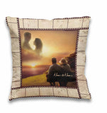 Forever And Always - Personalized Couple Throw Pillow