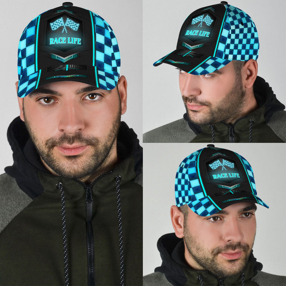 Race Life Cap With Printed Vent Holes