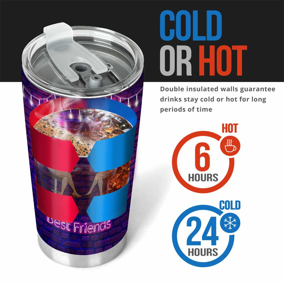 Best Friends - Personalized Bestie Tumbler