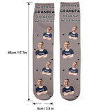 You're The Man - Gift for dad, grandpa, uncle, husband - Personalized Socks