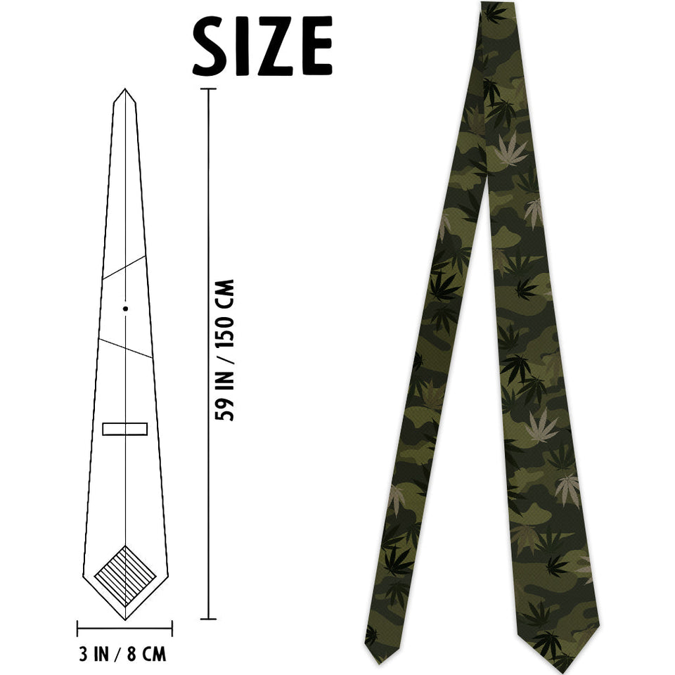 World's Dopest Dad Weed Necktie