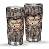 Grandma's Heart - Personalized Grandma Tumbler