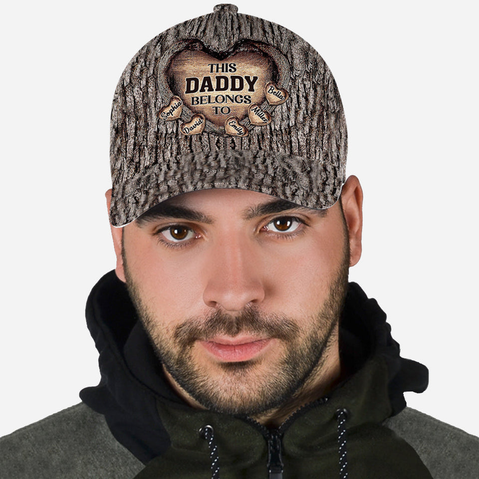 Dad's Heart - Gift for dad, grandma, grandpa, mom, uncle, aunt, brother, sister - Personalized Classic Cap