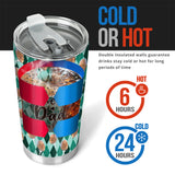 Best Dad By Par - Golf gift for dad, him, boyfriend, husband, grandpa - Personalized Tumbler