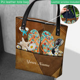 Salty Lil' Beach - Sea Lover Personalized Tote Bag