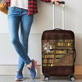 Library - Personalized Librarian Luggage Cover