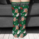World's Okayest Golfer - Personalized Golf Socks