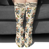 Lucky Fishing Socks - Personalized Fishing Socks