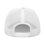 World's Okayest Golfer - Personalized Golf Trucker Hat (White Mesh)