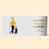 Smells Like The Masters - Personalized Golf Candle With Wooden Lid