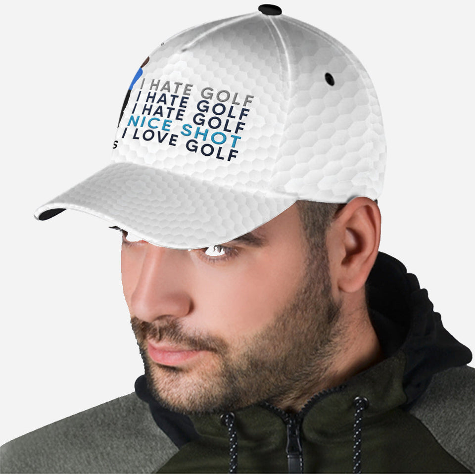 I Love Golf - Personalized Golf Classic Cap