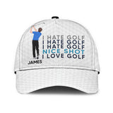 I Love Golf - Personalized Golf Classic Cap