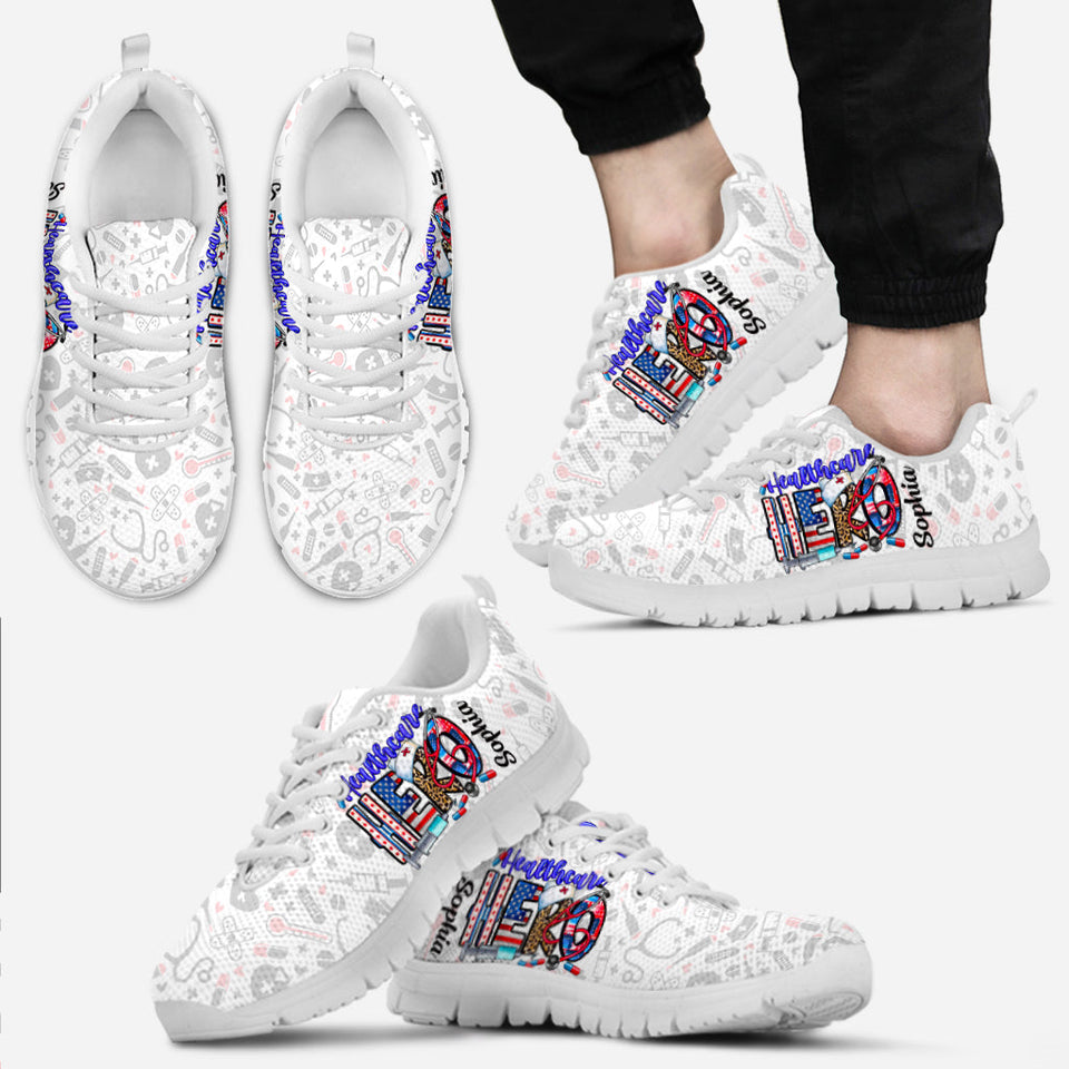 Healthcare Hero - Personalized Nurse Sneakers