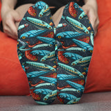 My Lucky Fishing Socks - Personalized Fishing Socks