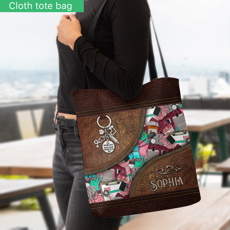 Nurse Life - Personalized Nurse Tote Bag
