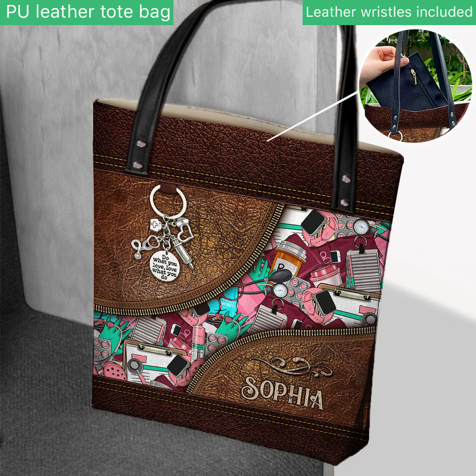 Nurse Life - Personalized Nurse Tote Bag