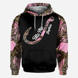 Fishing Girl - Personalized Fishing All Over Shirt