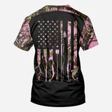Fishing Girl - Personalized Fishing All Over Shirt