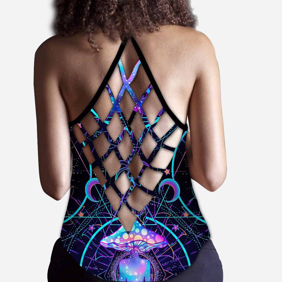 Spychedelic Cross Tank Top