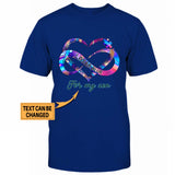 Je porte du bleu - T-shirt et sweat à capuche personnalisés pour la sensibilisation à l'autisme