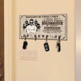 Hunting Rules - Personalized Hunting Key Rack