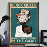 Black Queen - African American Poster 112021