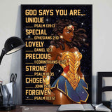 Black Queen - African American Poster 1121