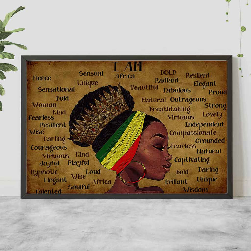 Black Queen - African American Poster