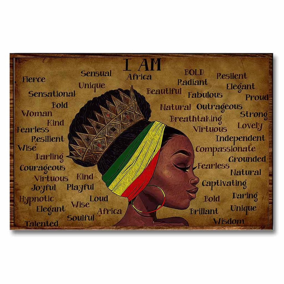 Black Queen - African American Poster