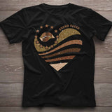 Brown Sugar - African American T-shirt and Hoodie With Faux Glitter Print 112021