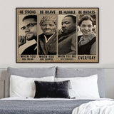 Be Strong - African American Poster