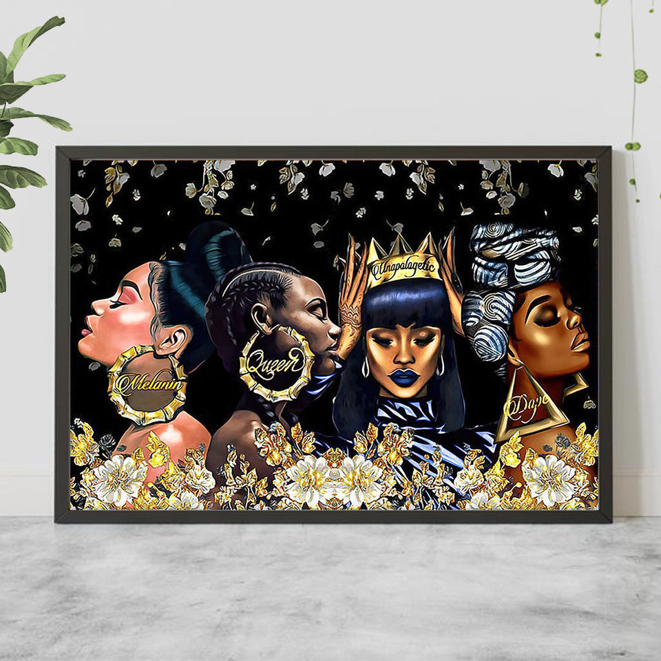 Black Queen - African American Poster 1121