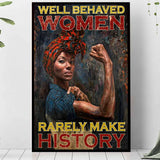 Black Women Making History - African American Poster 112021