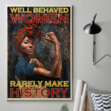 Black Women Making History - African American Poster 112021