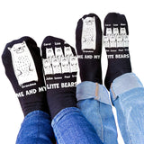Me And My Little Bears - Gift for dad, grandma, grandpa, mom, uncle, aunt - Personalized Socks