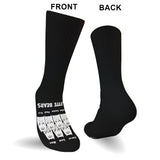 Me And My Little Bears - Gift for dad, grandma, grandpa, mom, uncle, aunt - Personalized Socks