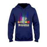 Grandma Of Little Monsters - Personalized Grandma T-shirt And Hoodie
