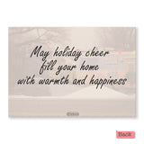 Merry Christmas - Personalized Family Greeting Card