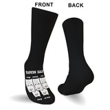 Me And My Little Bears - Gift for dad, grandma, grandpa, mom, uncle, aunt - Personalized Socks