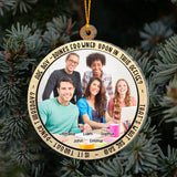 Work Made Us Coworkers - Gift for colleague - Personalized Ornament