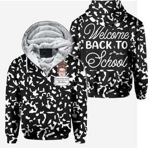 Welcome Back To School - Personalized Teacher All Over Shirt