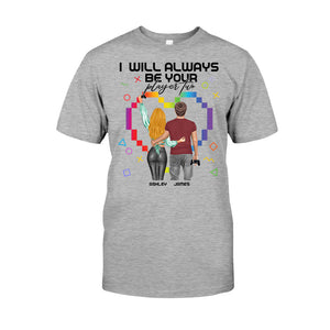 I Will Always Be Your Player Two - Personalized Video Game T-shirt And Hoodie