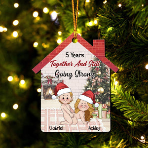 And Still Going Strong - Personalized Couple Ornament