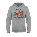 This Is My Xmas Movie Watching Shirt - Personalized Christmas T-shirt And Hoodie