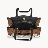 Best Grandma Ever - Gift for grandma, mom, aunt - Personalized Leather Handbag